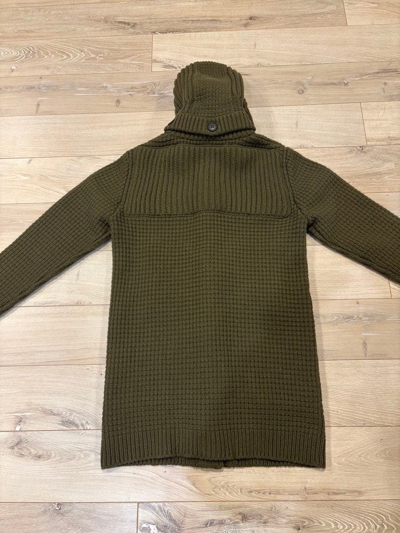 ジュンハシモト　ダッフルニットコート
