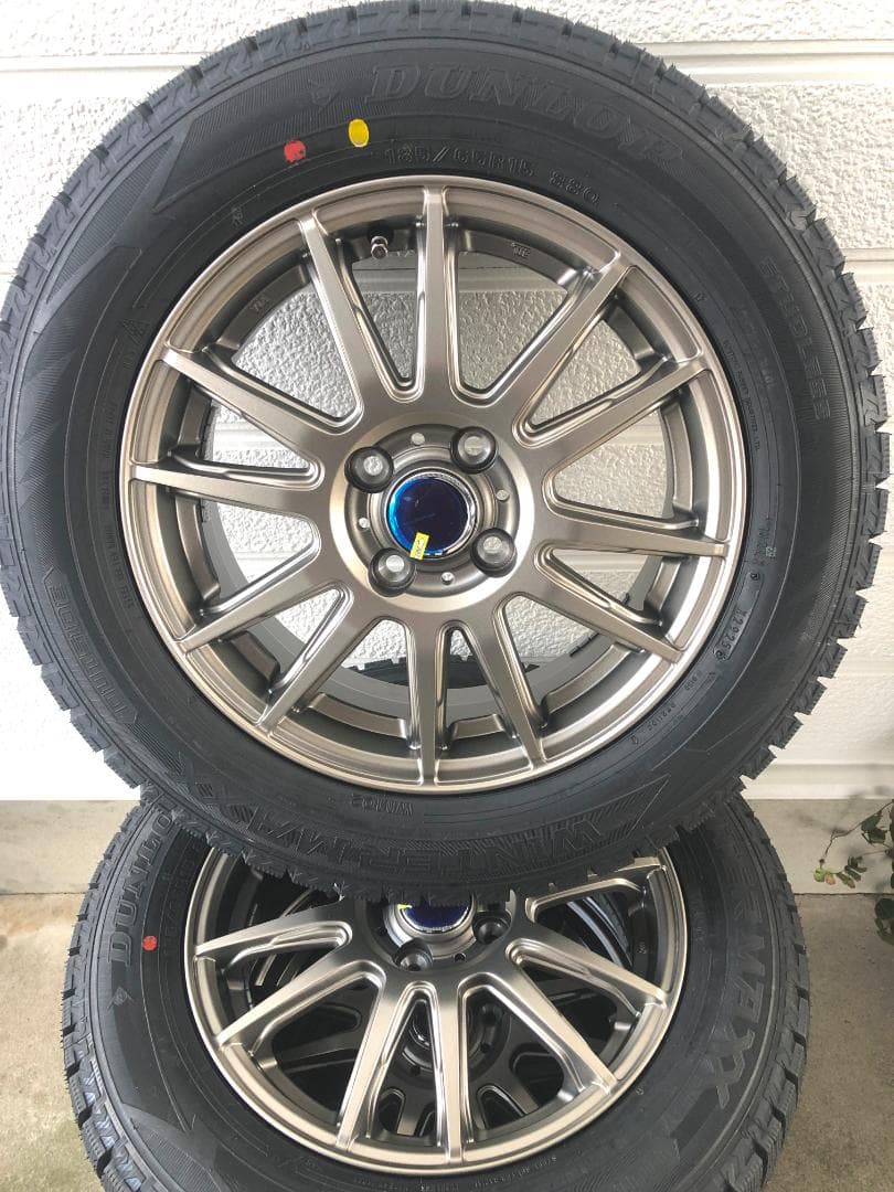 りゅう①2本新品25年製185/65R15ダンロップ WINTER
