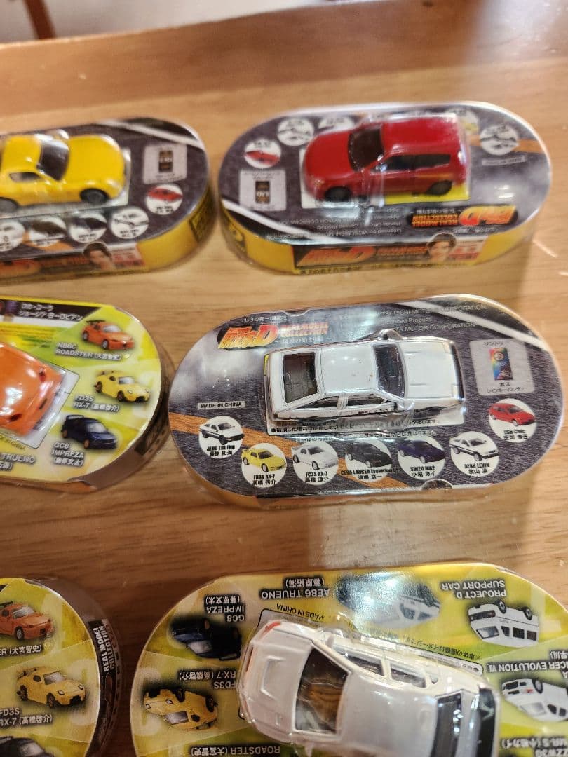 イニシャルD　頭文字D　サントリー　アサヒ　ミニカーまとめ売り