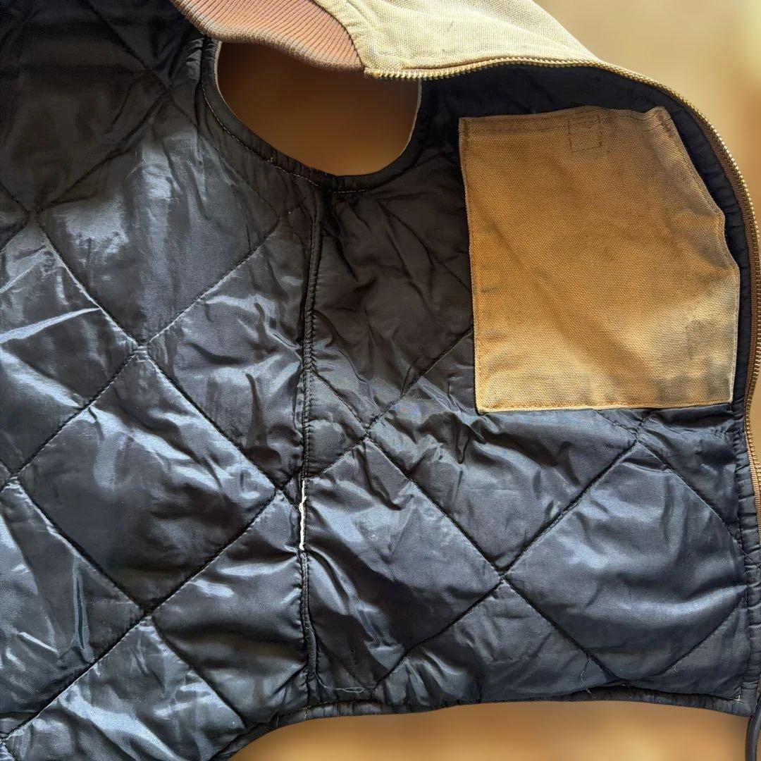 Carhartt 茶系 コットン ベスト