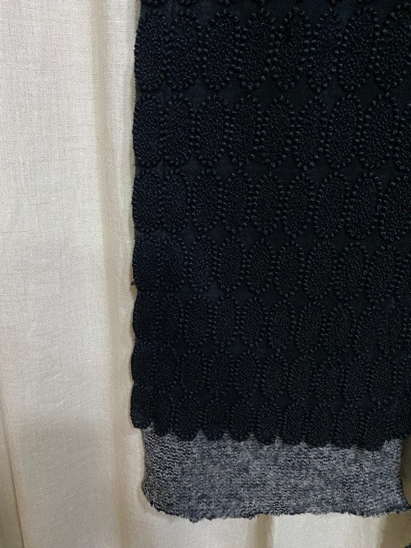 mina perhonen tarte 刺繍 ボア マフラー タルト