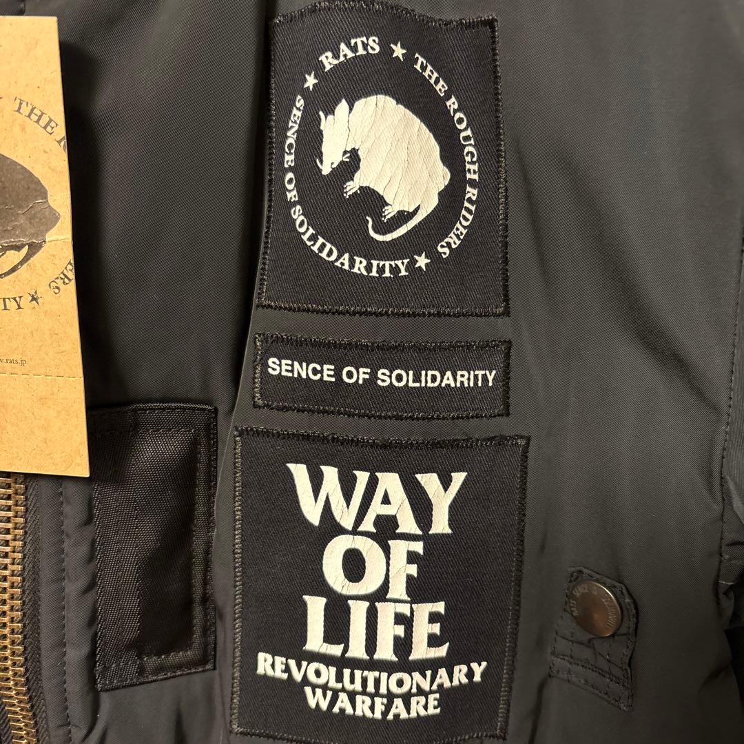 RATS ラッツ 19AW MA-1 PATCH フライトジャケット キムタク着