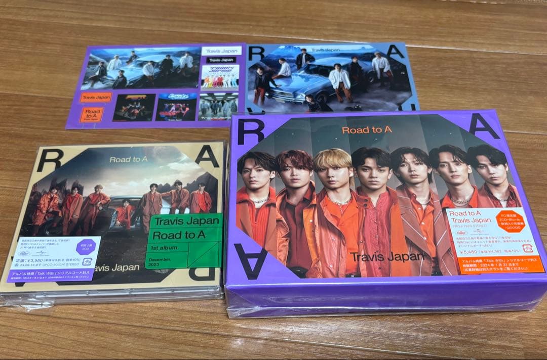 Travis Japan トラジャ Road to A 初回J盤/FC限定盤