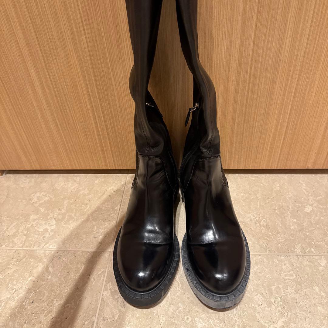 プラダ　ブーツ美品
