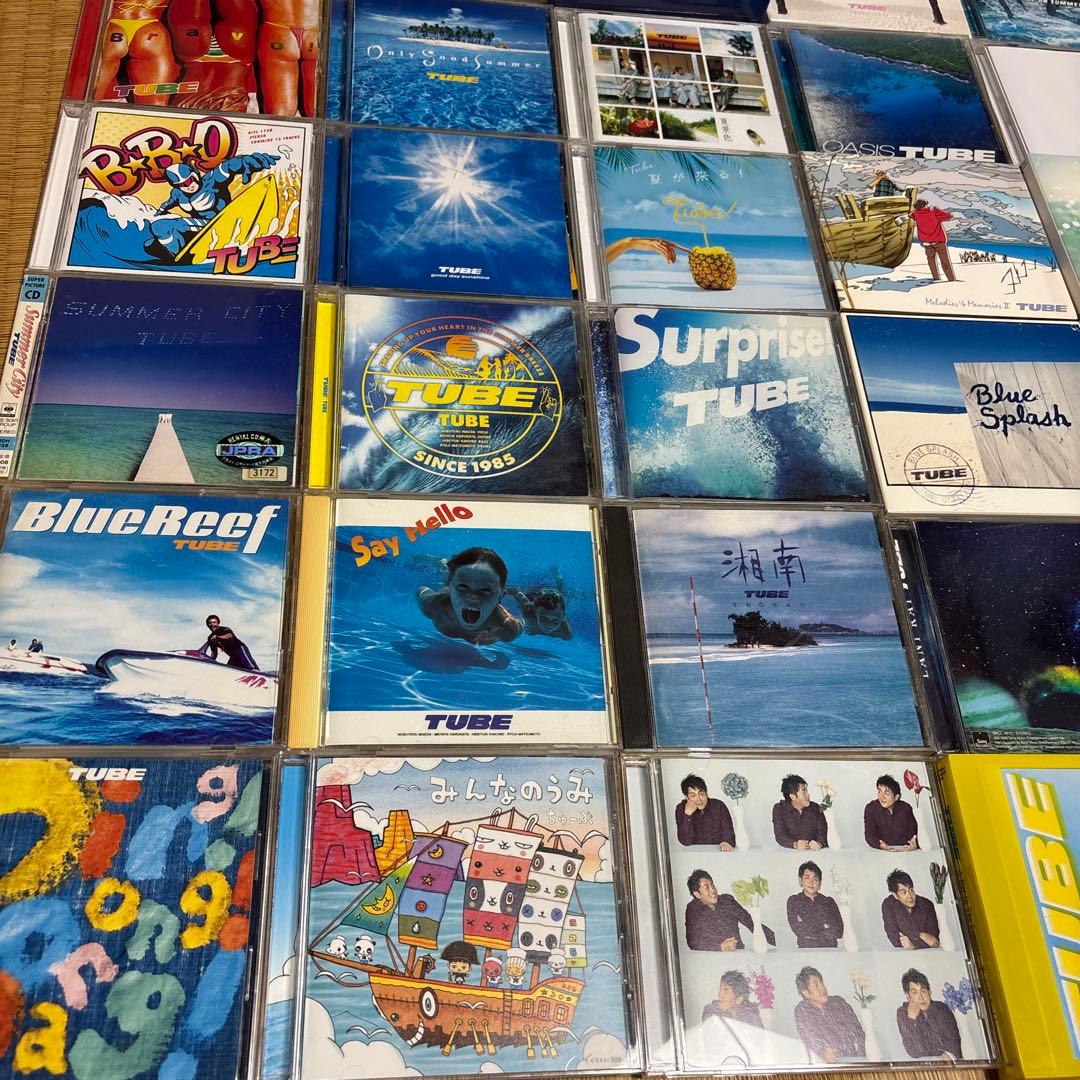 TUBE CD シングル、アルバム計37+おまけ