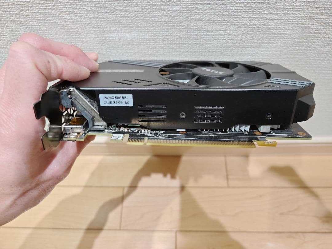 【花子】ZOTAC GeForce GTX 1060 Mini 3GB