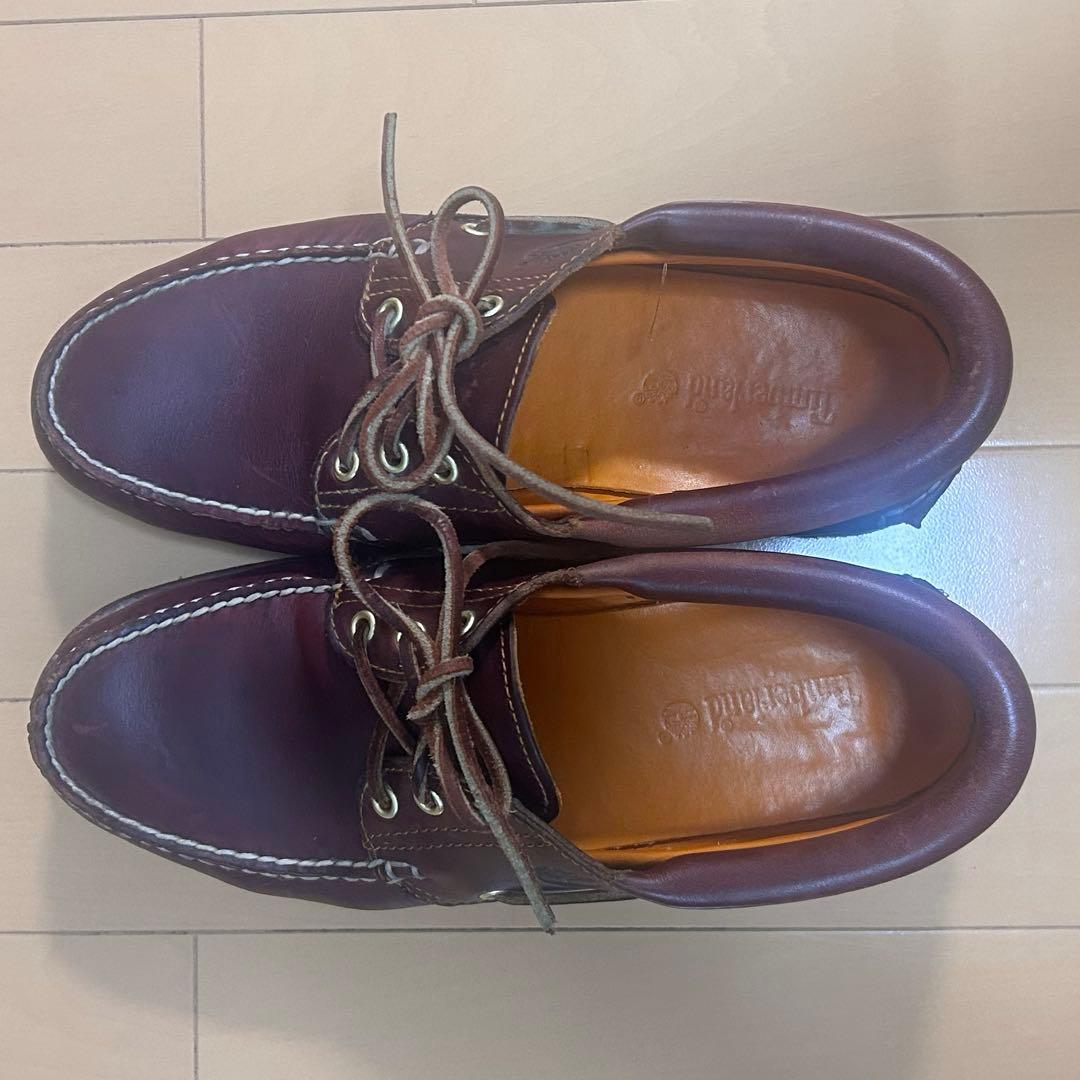 timberland 3eye バーガンディ 28.0cm