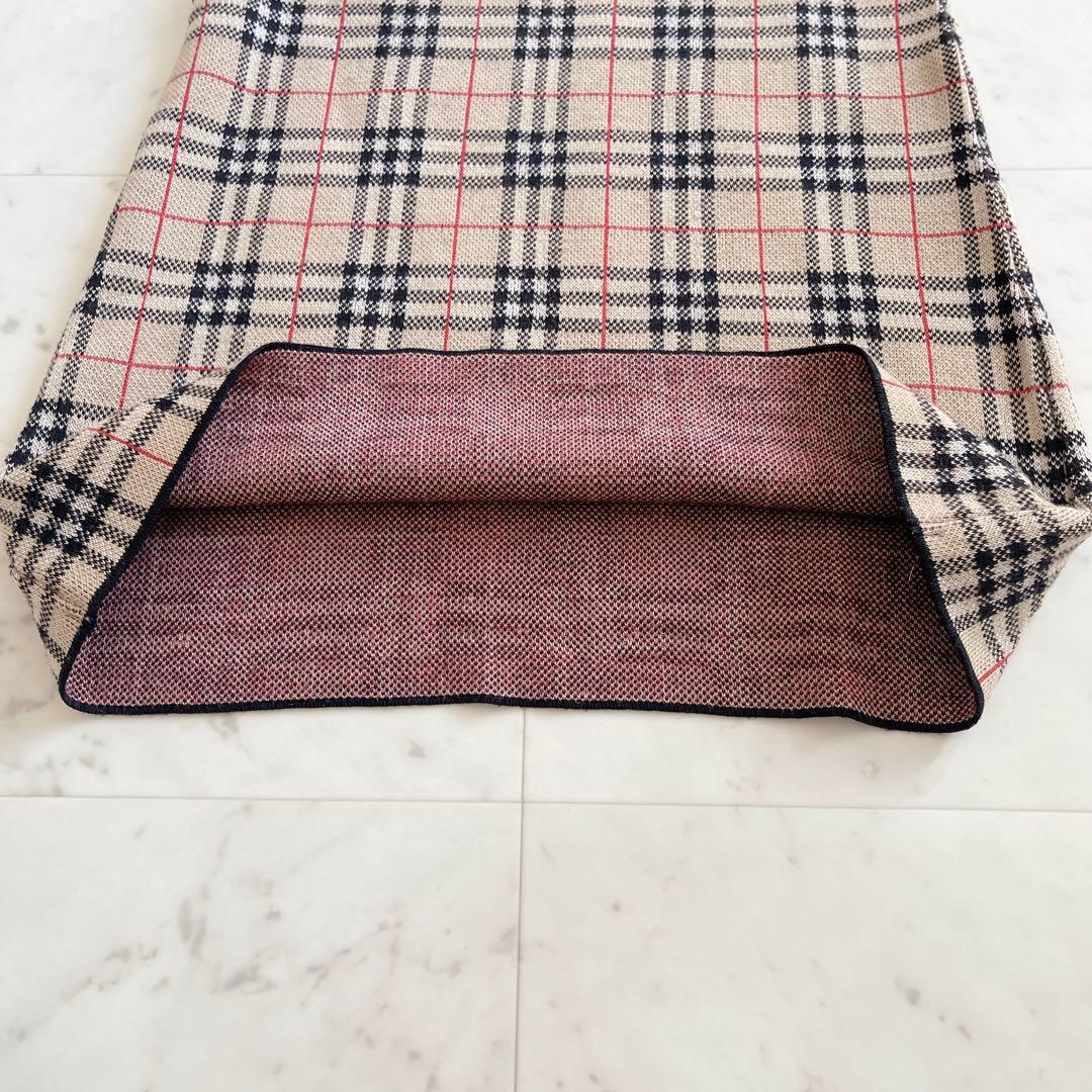 BURBERRY BLUE LABEL 切り替えニットスキッパーワンピース