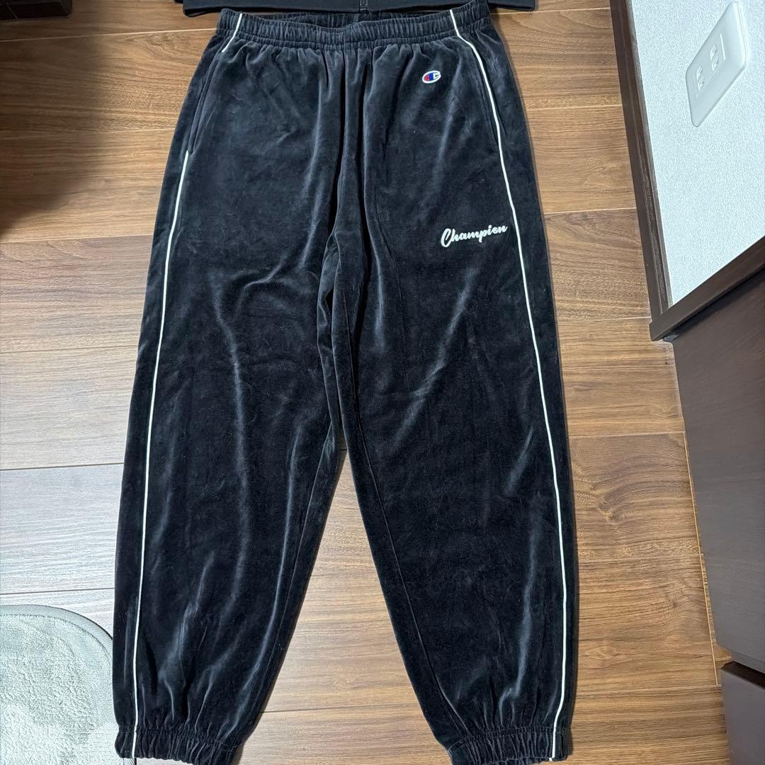 Champion (チャンピオン) ベロア ジップジャケット パンツ 上下セット