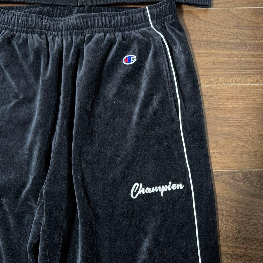 Champion (チャンピオン) ベロア ジップジャケット パンツ 上下セット