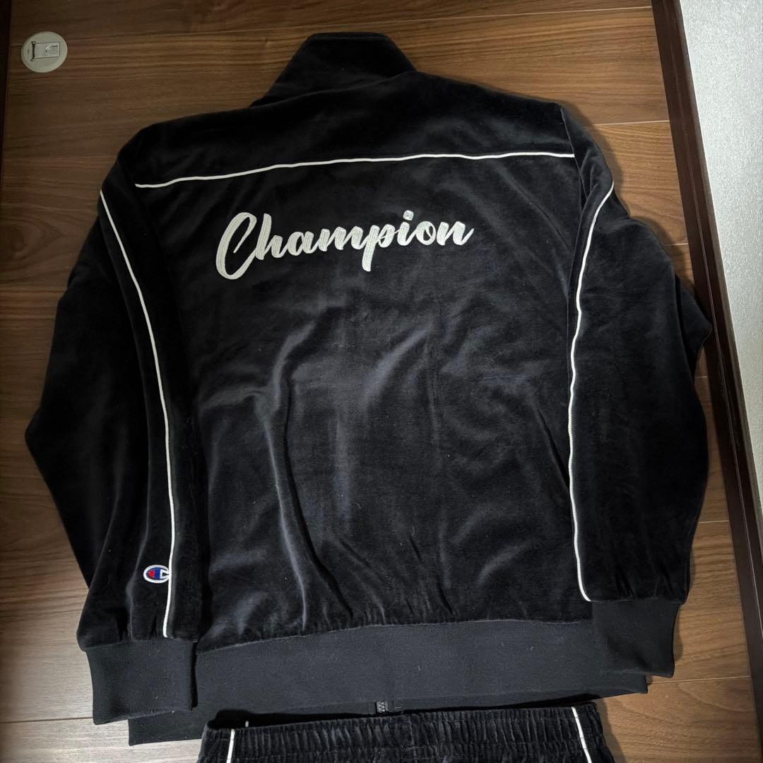 Champion (チャンピオン) ベロア ジップジャケット パンツ 上下セット