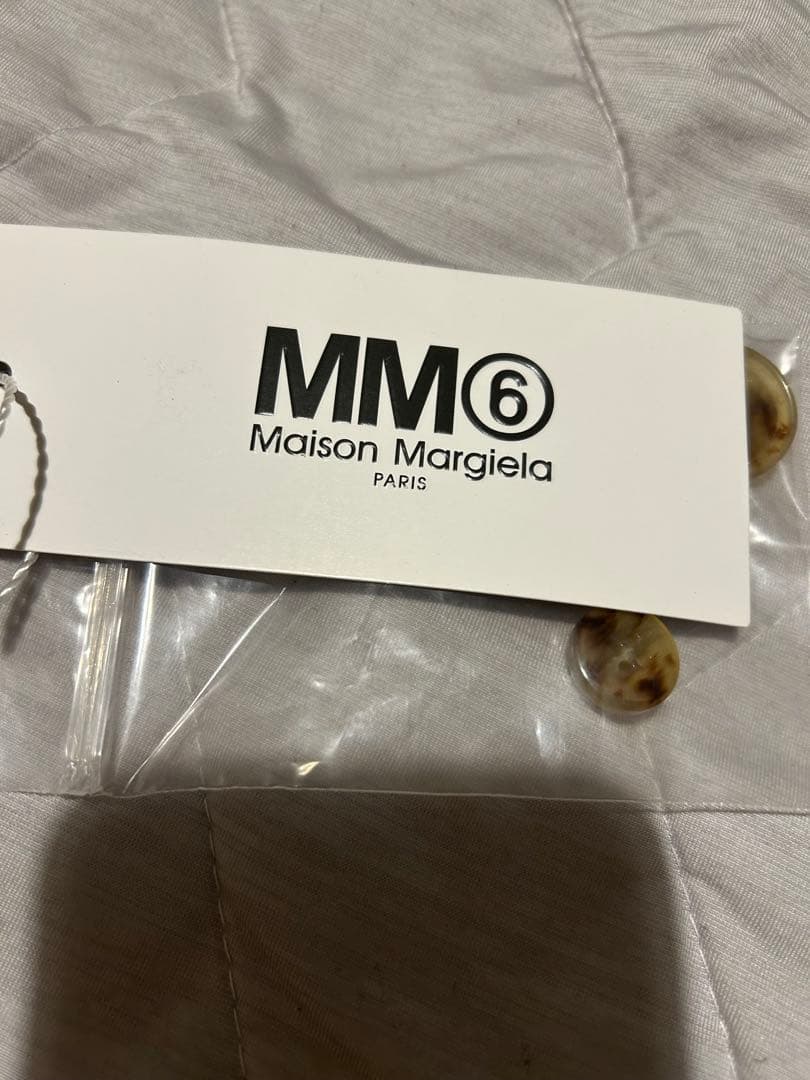 MM6 Maison Margiela グリーン　チェックコート　36