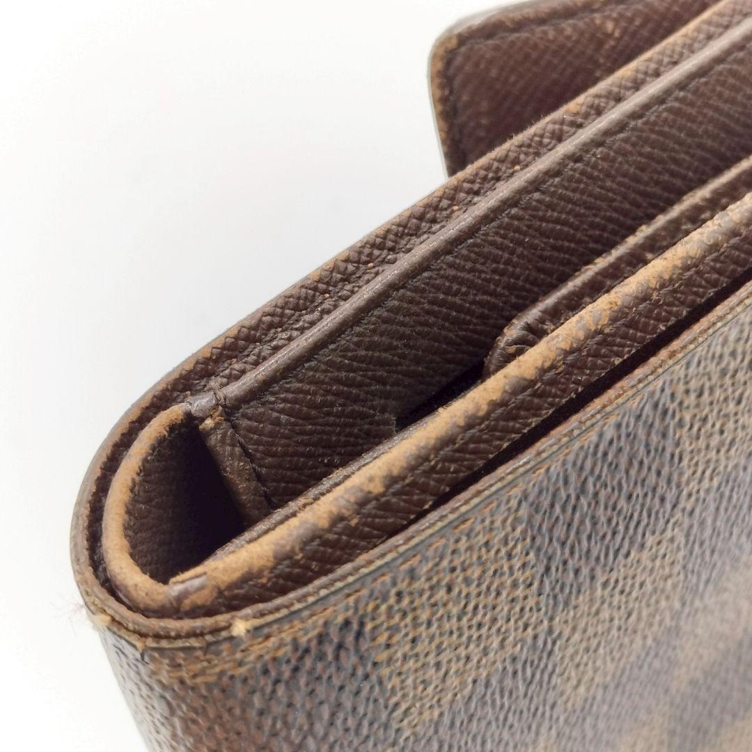 729 LOUIS VUITTON ダミエ 三つ折り財布 財布