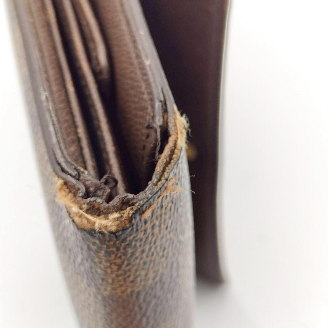 729 LOUIS VUITTON ダミエ 三つ折り財布 財布