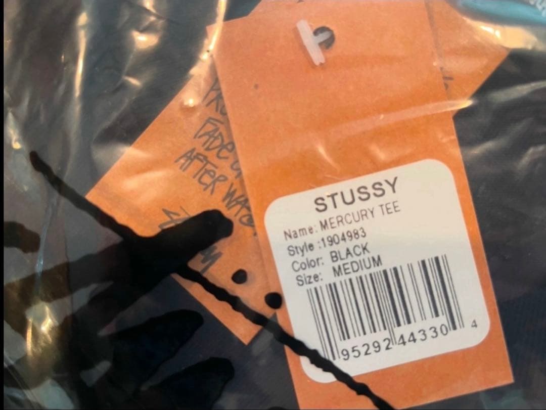 ❗️期間限定SALE❗️STUSSY MERCURY TEE ブラックM