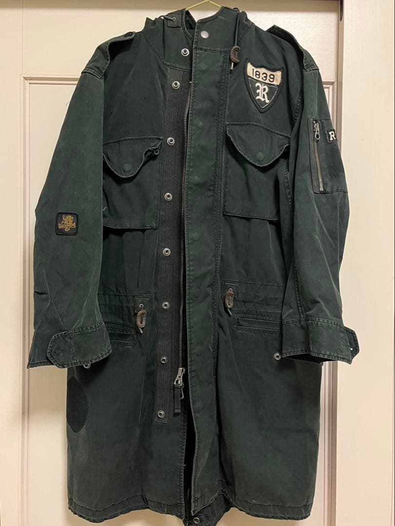 Ralph Lauren Rugby モッズコート ブラック