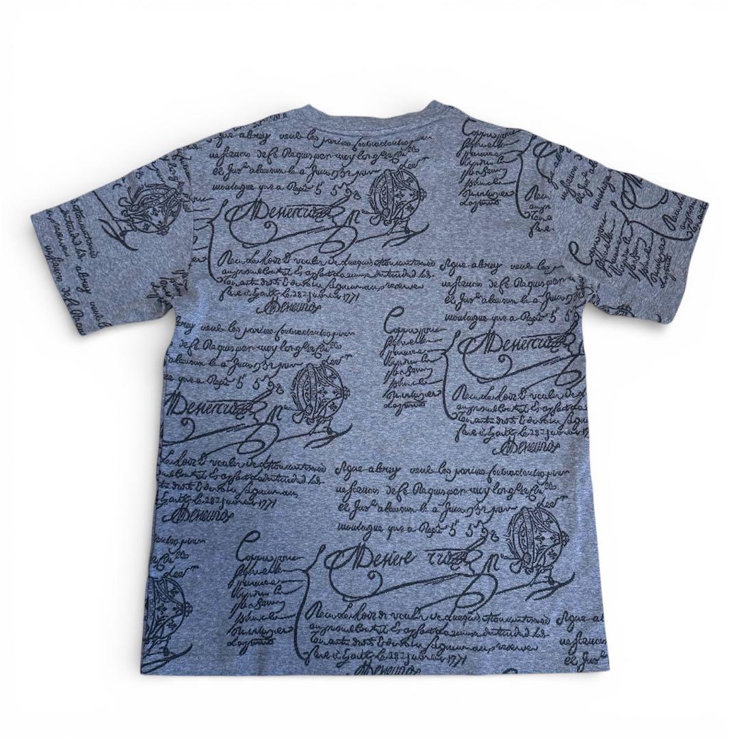 未使用　BERLUTI ベルルッティ　カリグラフィ　Tシャツ　Lサイズ　グレー