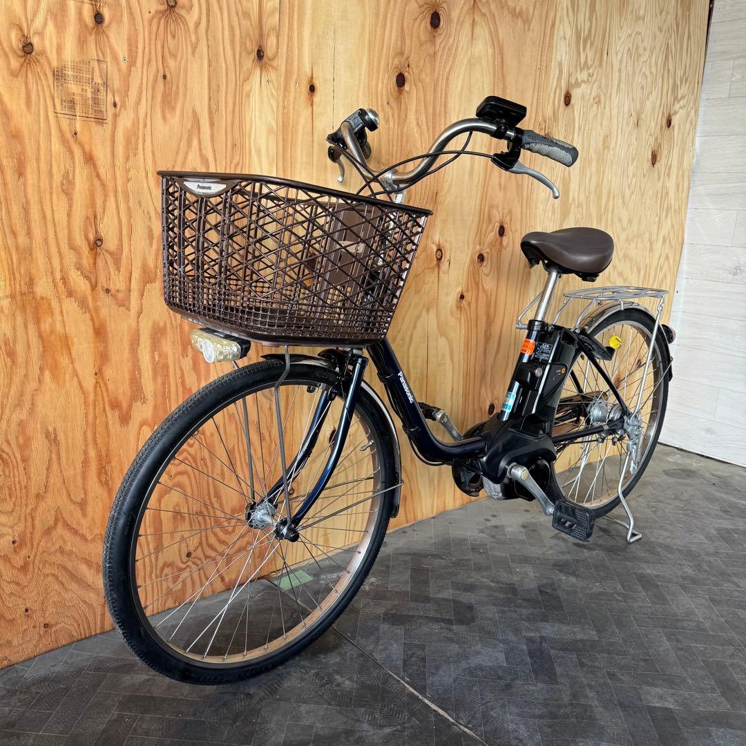 電動アシスト自転車 シティタイプ ネイビー