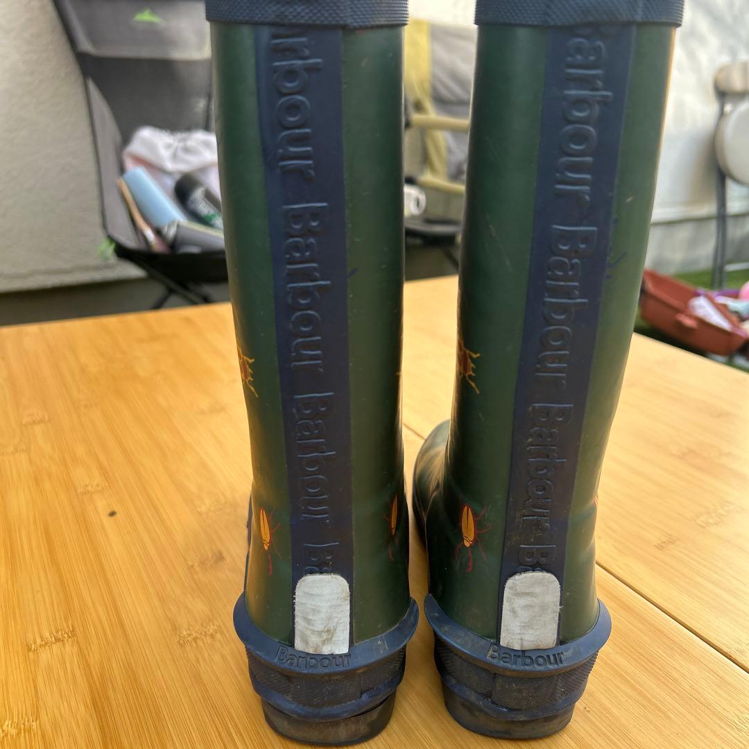 Barbour 長靴　レインブーツ　24cm