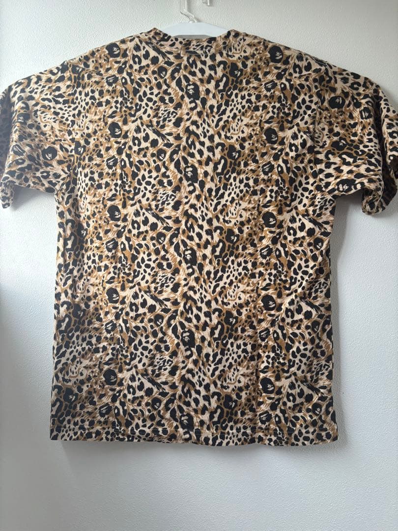 BAPE A BATHING APE レオパード Tシャツ Mサイズ