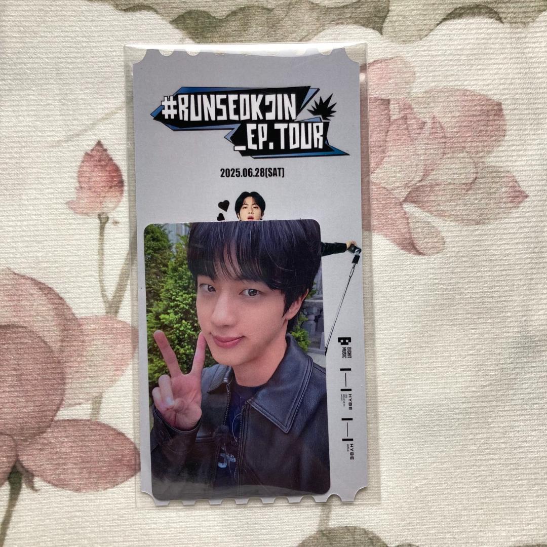 BTS ジン RUNSEOKJIN_EP.TOUR 6.28 トレカ