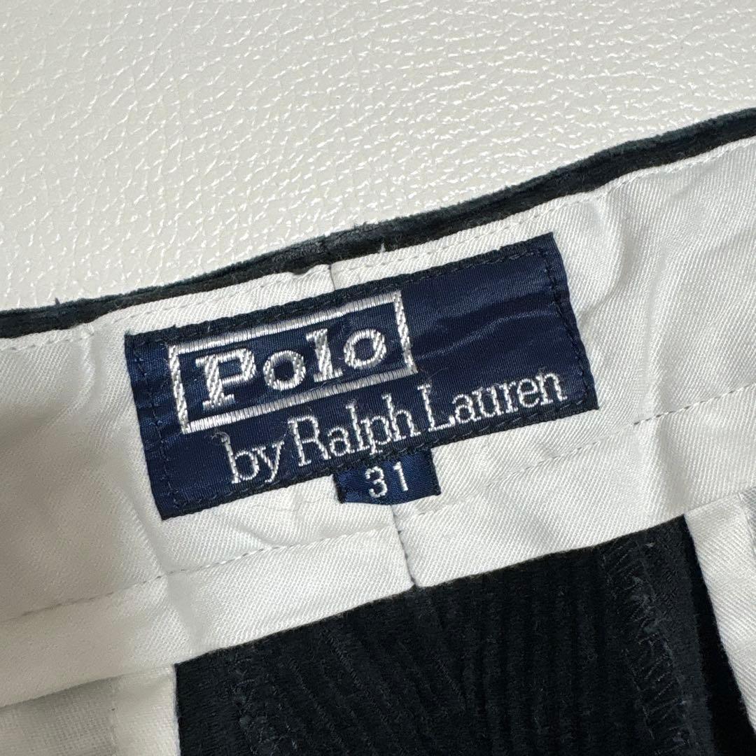 90s Polo by Ralph Lauren コーデュロイ パンツ ブラック