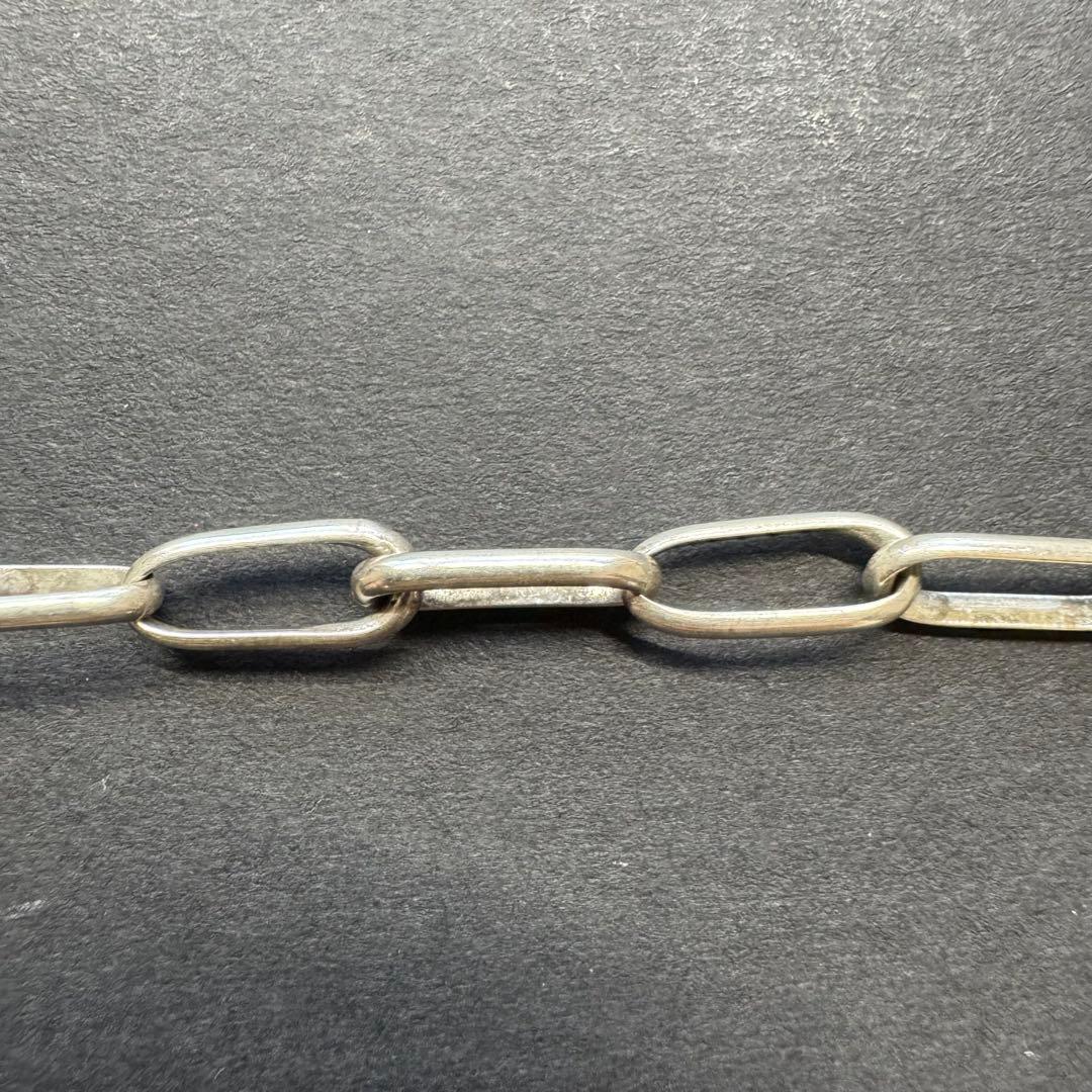 【太め 76㎝】ナバホチェーンネックレス sterling silver