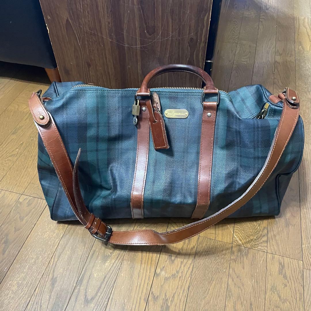 Polo Ralph Lauren ボストンバッグ ブラックウォッチ