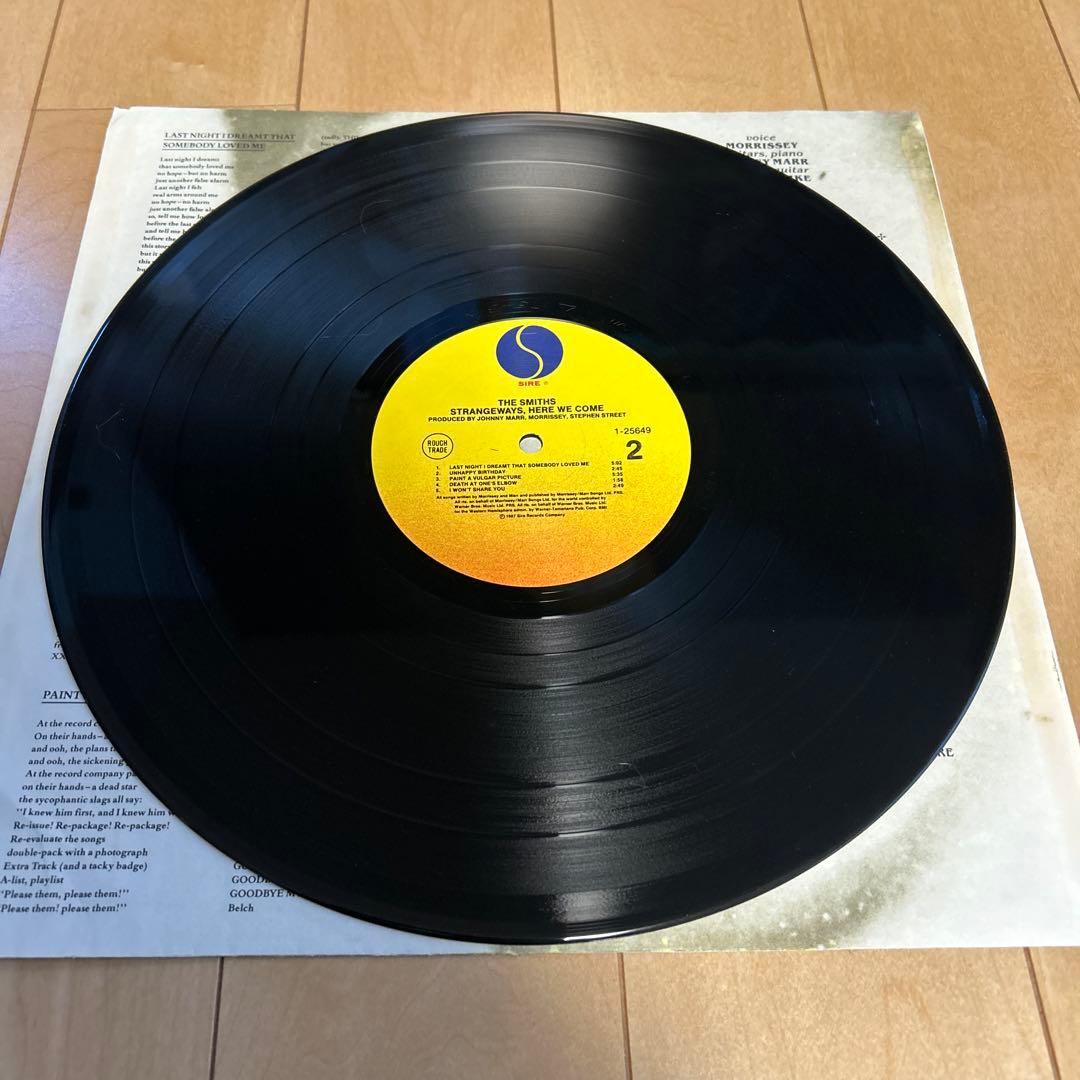 洋楽 THE SMITHS STRANGEWAYS, HERE WE COMEASK