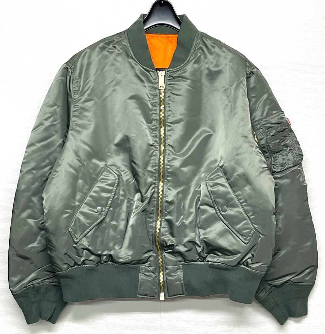 【新品・未使用】Supreme Globe MA-1 AOI（Olive