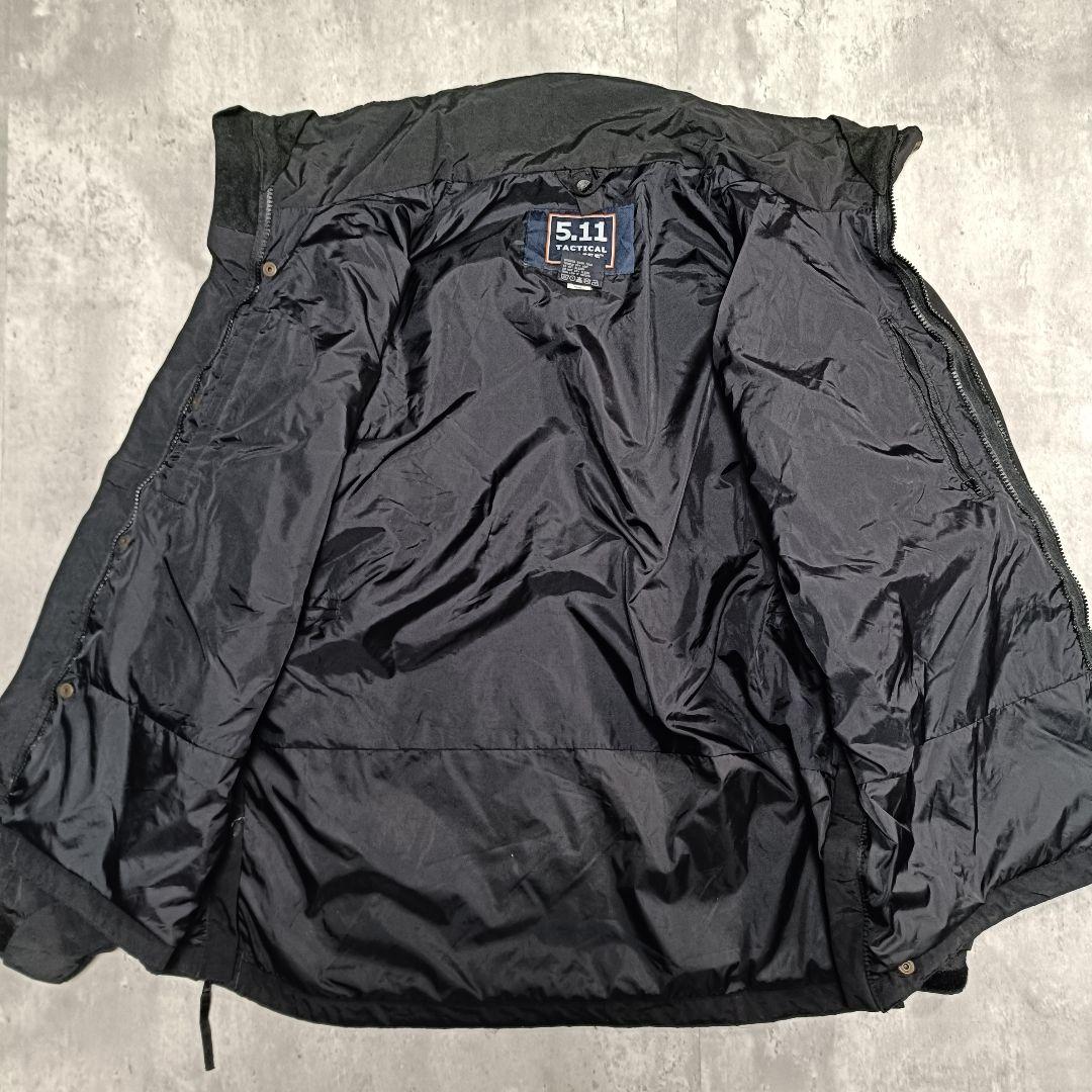 5.11 Tactical ジャケット ミリタリー 黒 ブラック サイズM