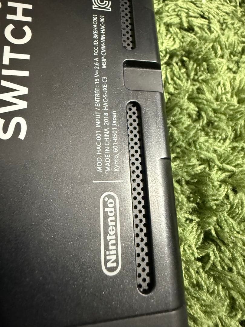 Nintendo Switch 本体のみ2018年製