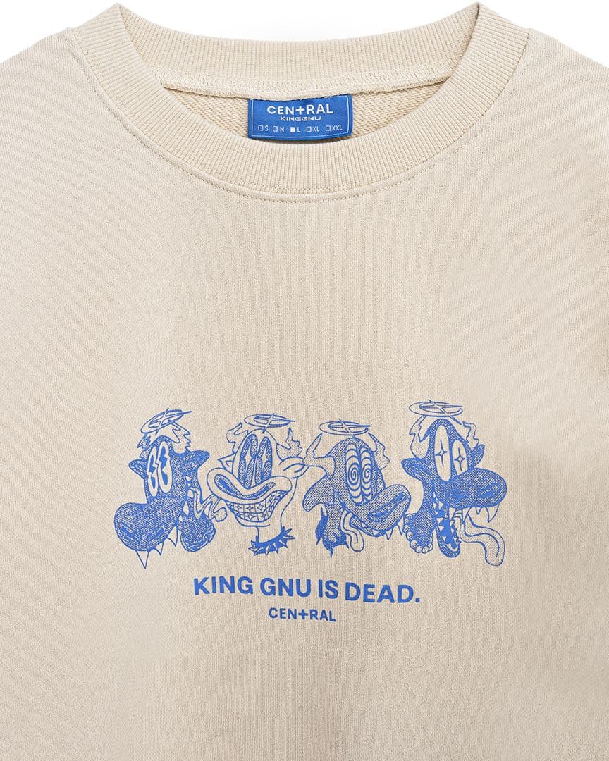 CEN+RAL KING GNUスウェット　アイボリーXL