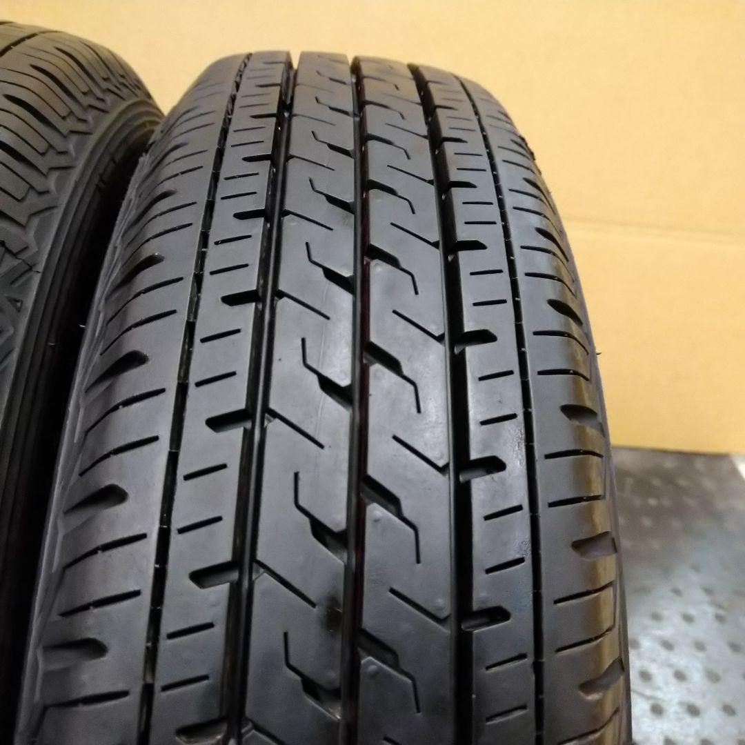 ★バリ山 155/80R13 LT ブリヂストン エコピア R710 4本セット