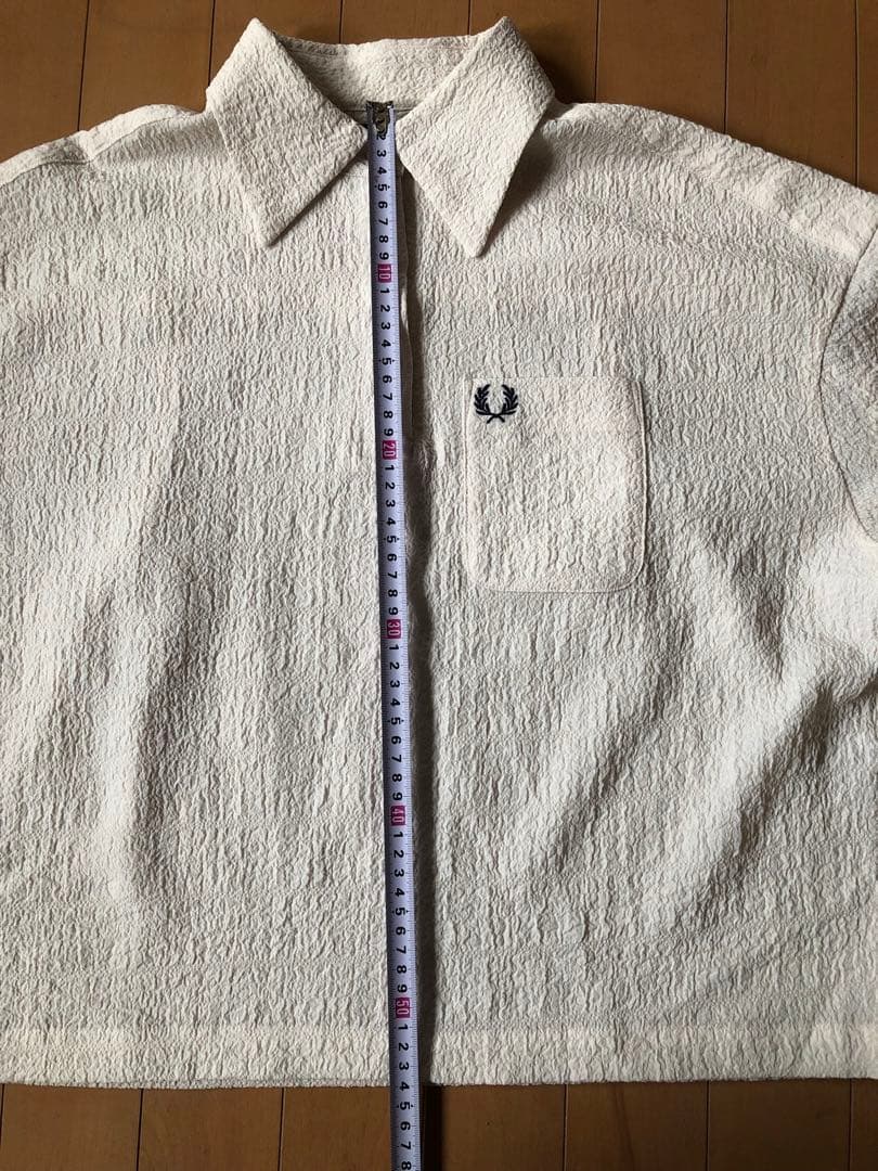 FRED PERRY フレッド ペリー ポロシャツ 白 M