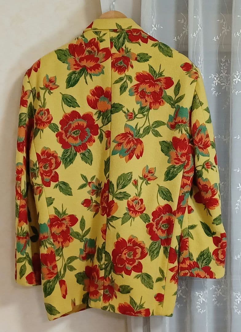 PERSON'S パーソンズ 総花柄 ヴィンテージ ジャケット