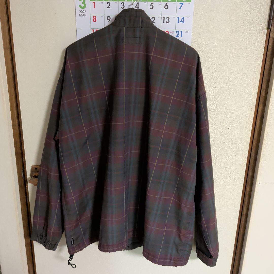 old Supreme XL チェック柄ジャケット XLサイズ
