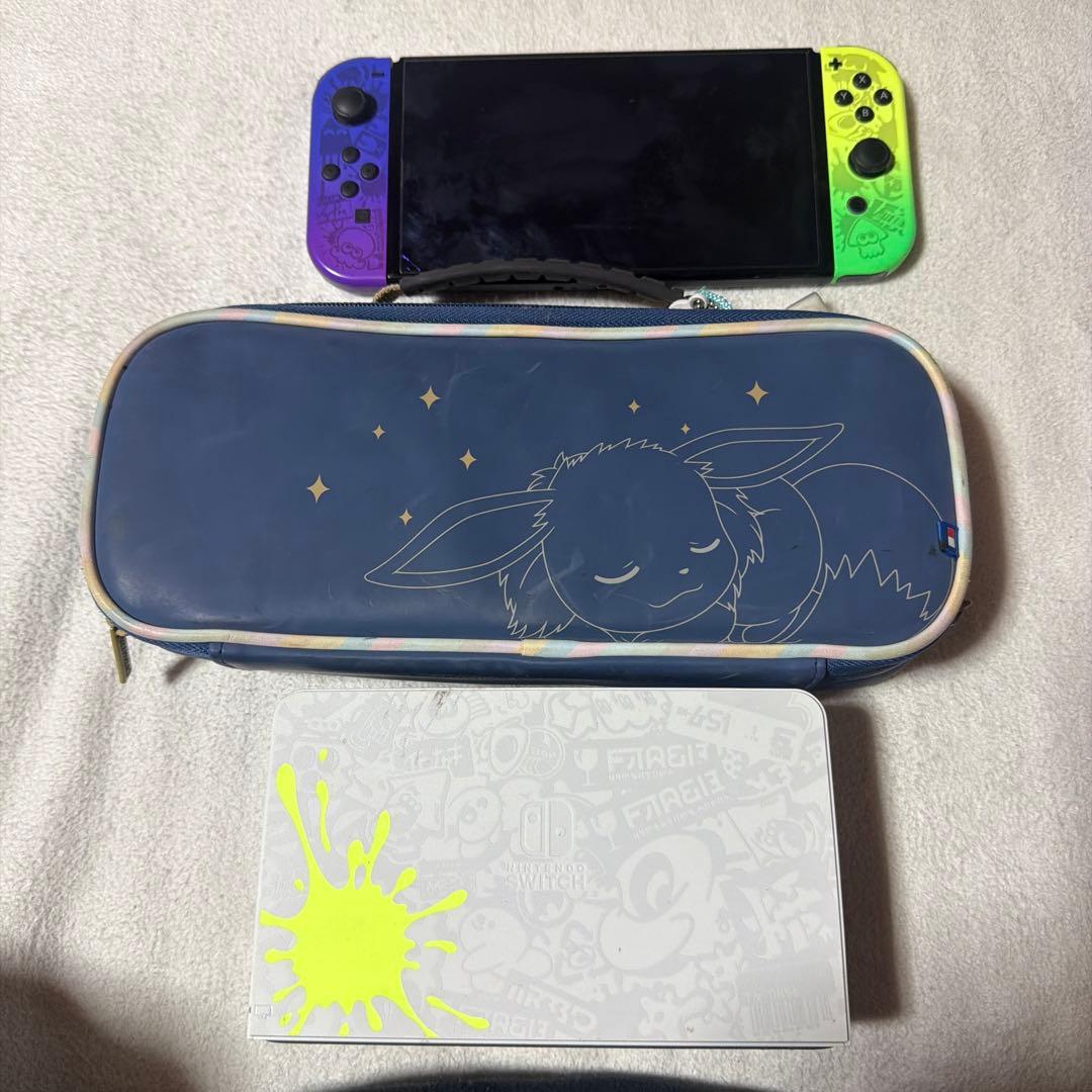 スイッチ本体ケース付き写してませんけど、コードとか全部揃ってます！