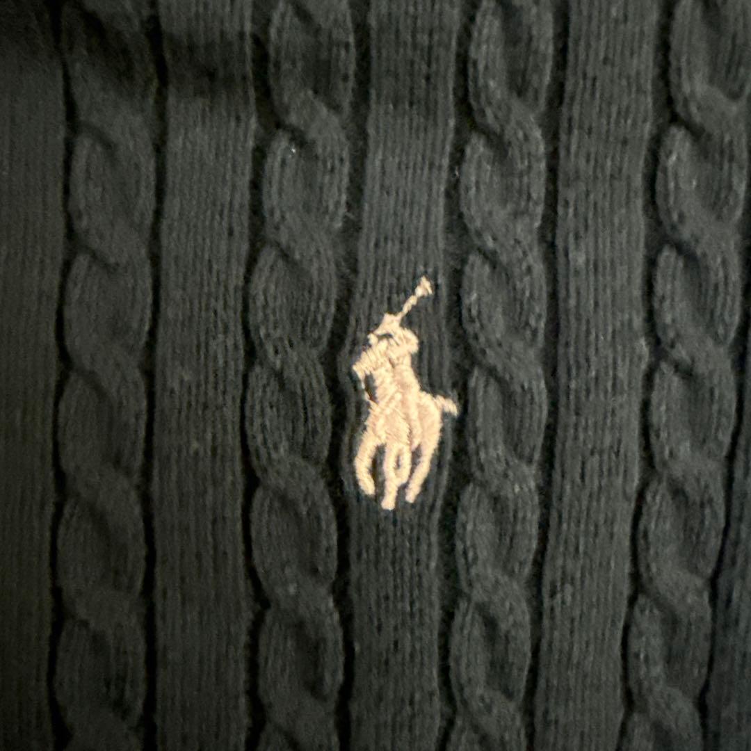 専用POLO RALPH LAUREN ケーブルカーディガン XS相当 150