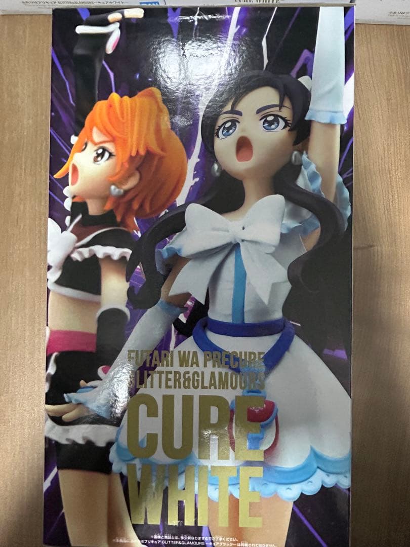 ふたりはプリキュア フィギュア　キュアホワイト　キュアブラック　まとめ売り