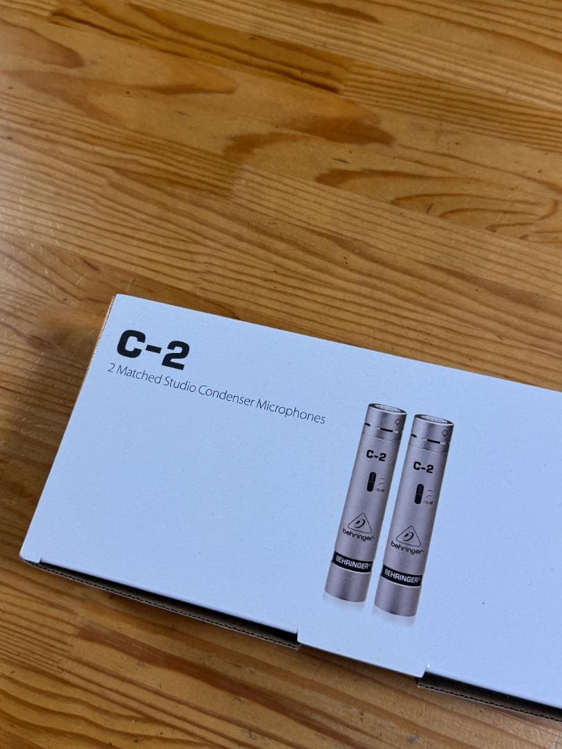 behringer C-2 コンデンサーマイク