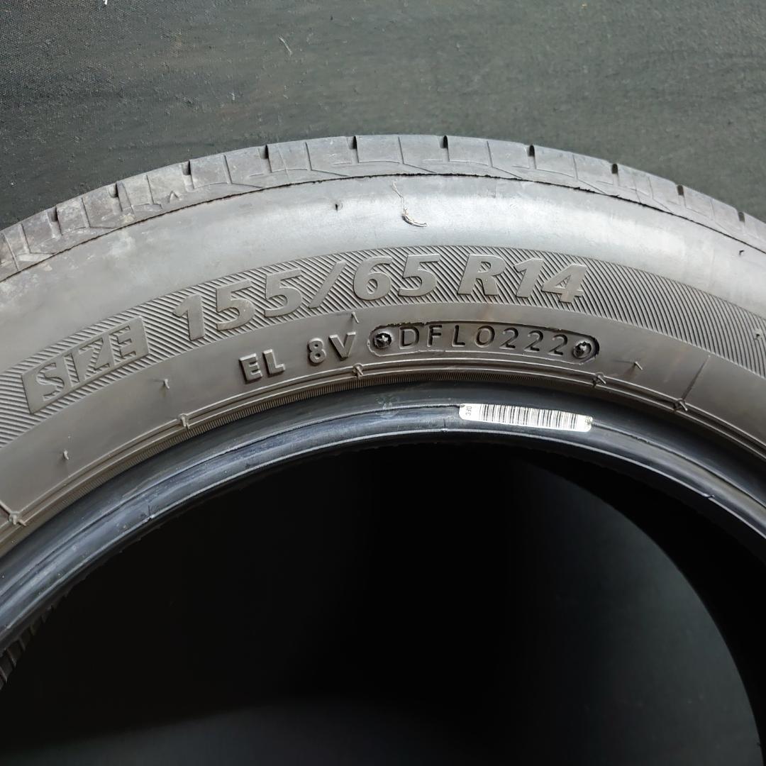 2022年製 ブリヂストン ネクストリー 155/65R14 4本 #25345