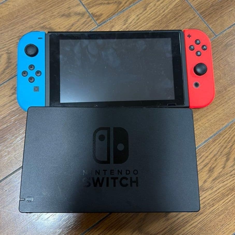 Nintendo Switch HAC-001 本体一式＋SD128GB＋あつ森