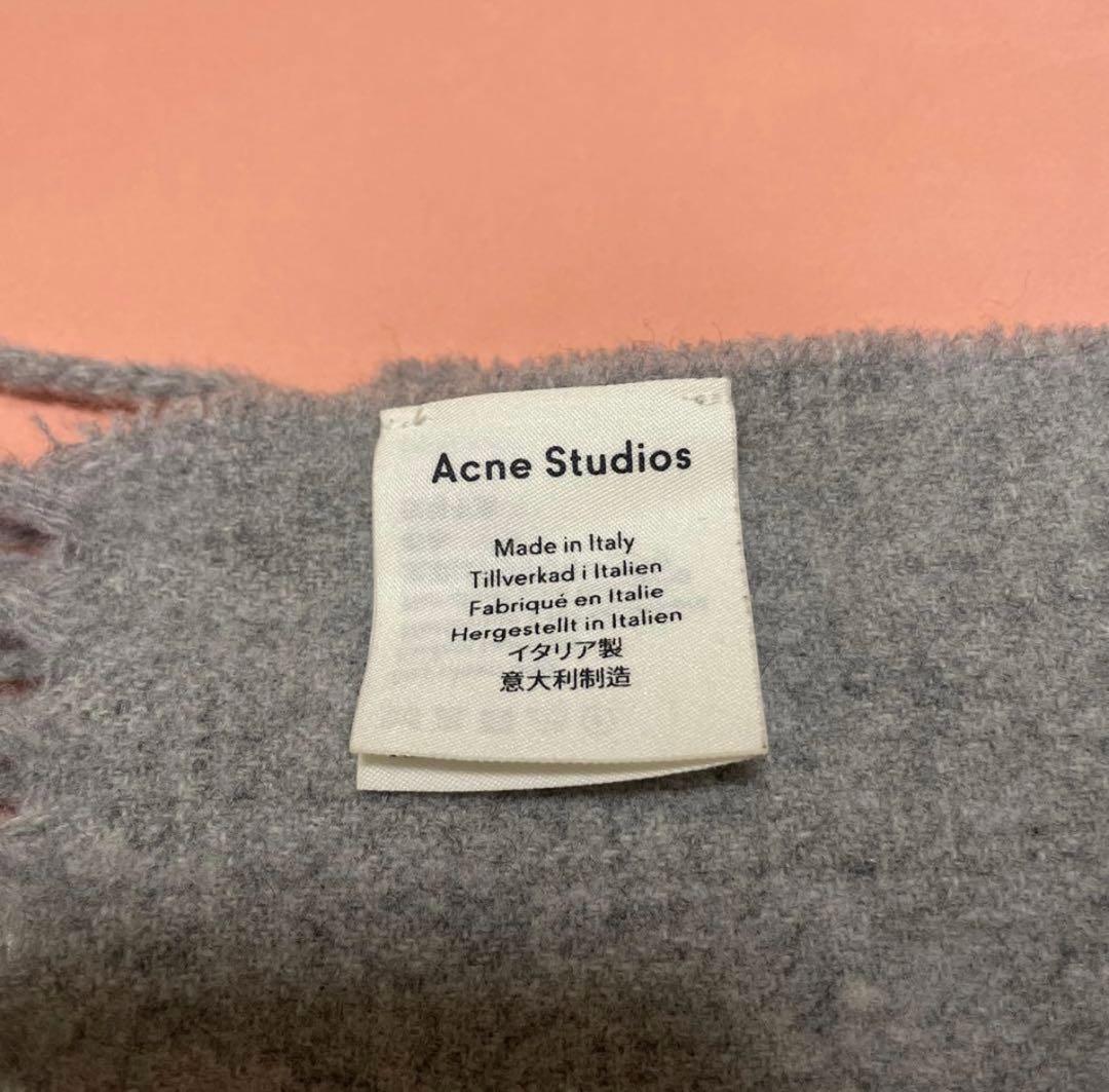 Acne Studios グレー マフラー