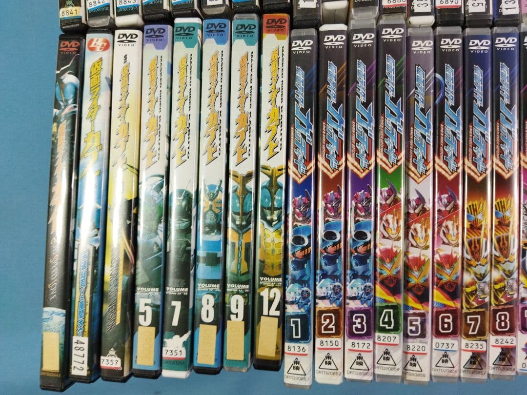 仮面ライダー　レンタルアップ　DVD　約82点　まとめ大量セット