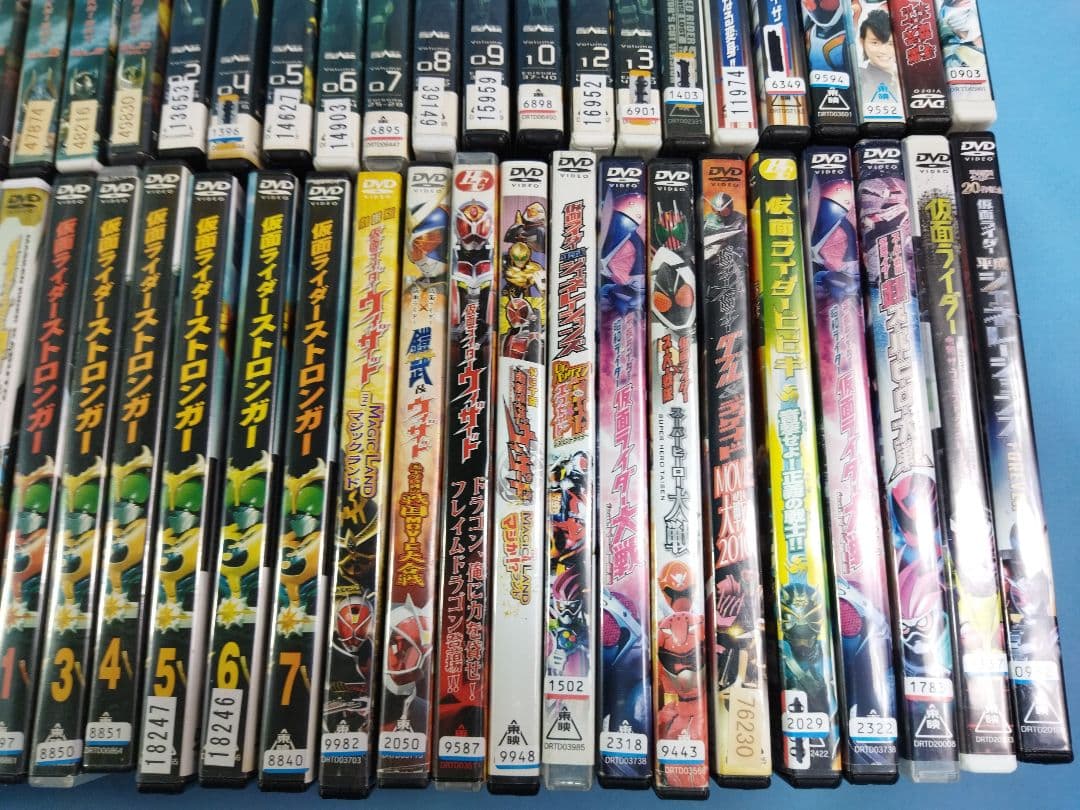 仮面ライダー　レンタルアップ　DVD　約82点　まとめ大量セット
