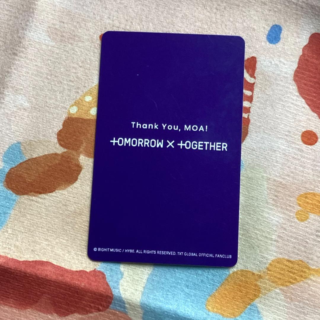 2024 ボムギュ TXT membership MOA FC アンケ一トトレカ