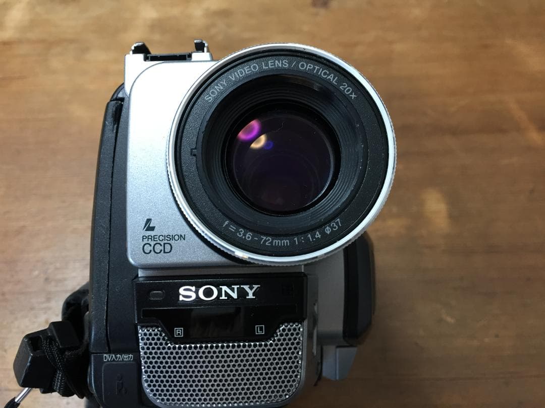 撮影再生ダビングOK 　SONY　DCR-TRV310　付属品有　動作OK