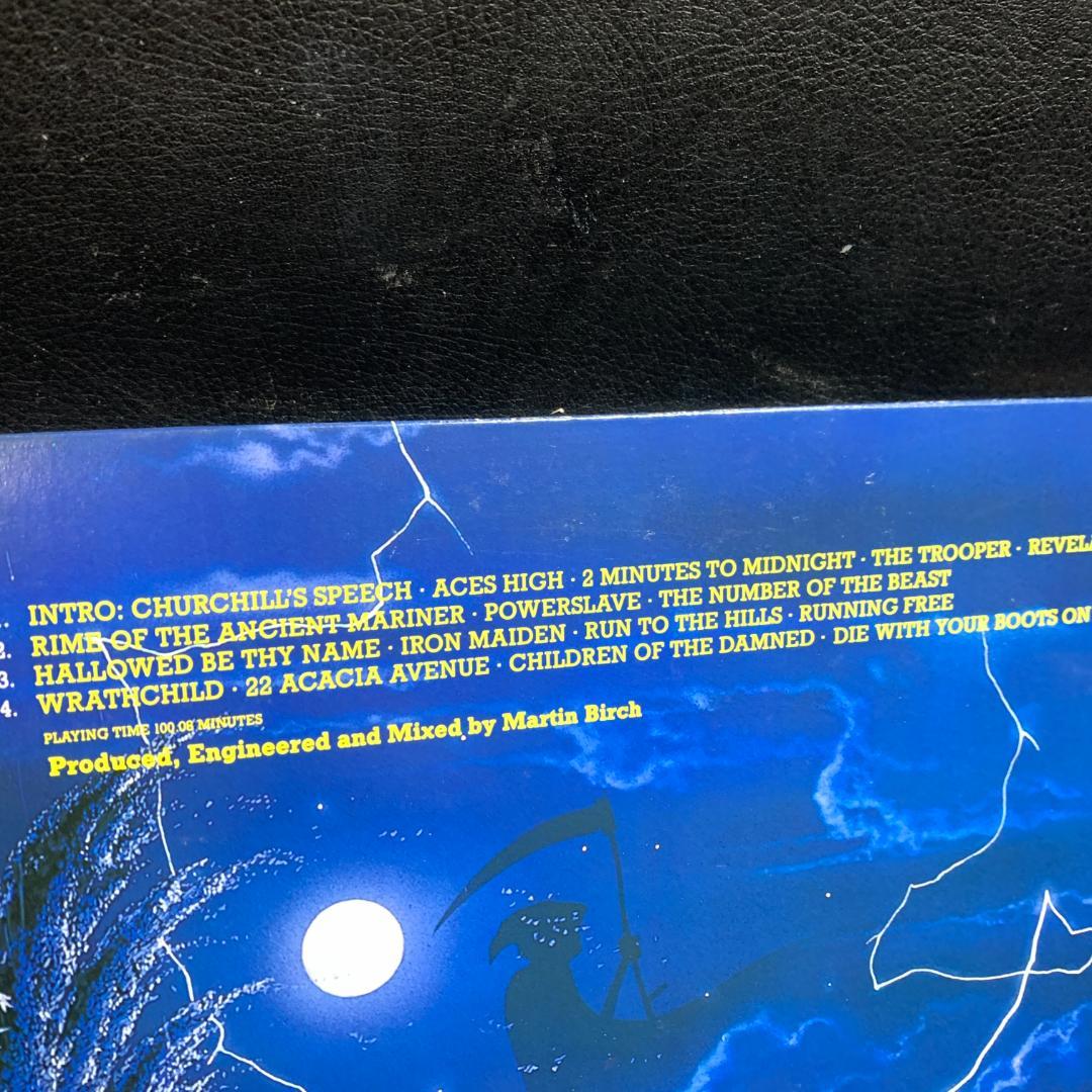 激レア サンプル版　IRON MAIDEN　Live AFTER DEATH