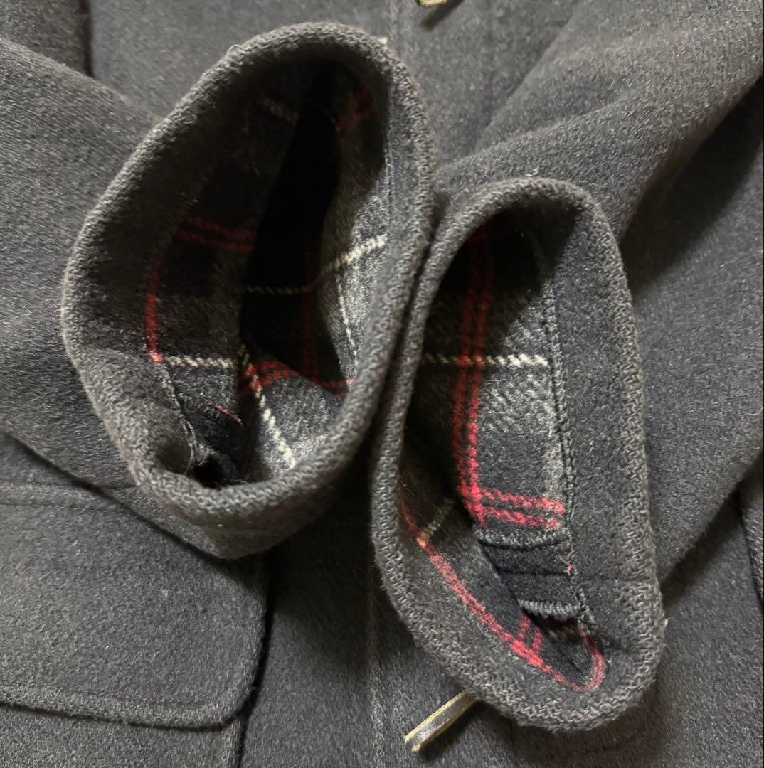 Gloverall ダッフルコート　大きいサイズ2XL 裏地チェック柄